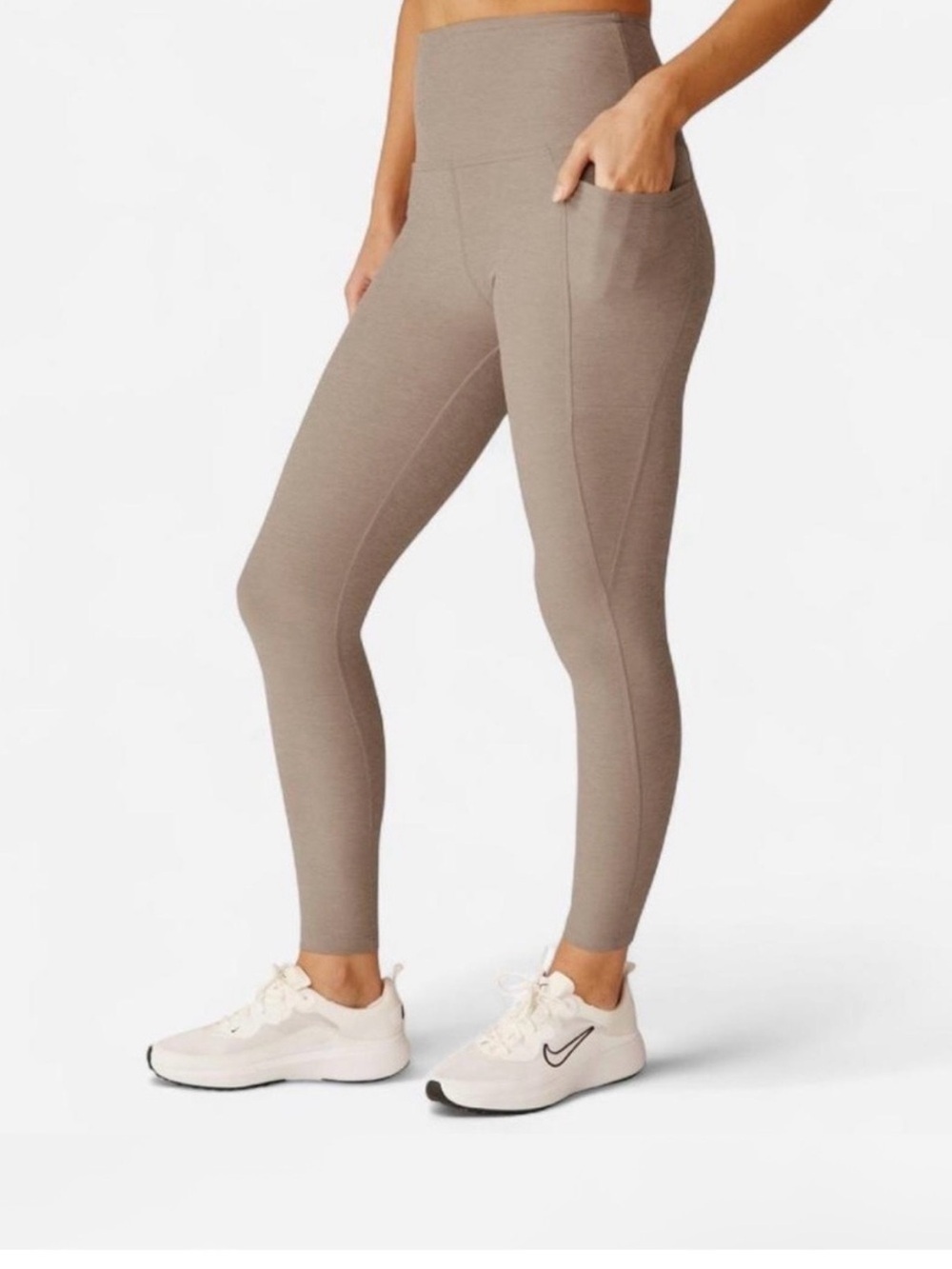 Beyond Yoga Leggings Birch with Pockets | Size S